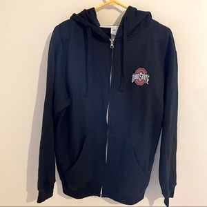 Men’s Ohio State Full Zip Hoodie Sweatshirt